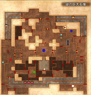 謎の巨大石像MAP